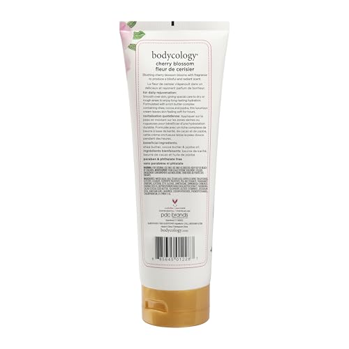Image 2 of Bodycology Shea Butter Body Cream, Cherry Blossom, 8 oz