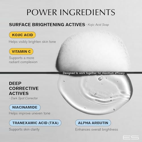 Image 3 of EnaSkin Dark Spot Corrector Set, Serum & Kojic Acid Soap for Body & Face