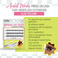 Thumbnail for Image 3 of Ardell Winks Press On Eyelash Extensions, Volume, 30 Individual Lashes, 1 Pack