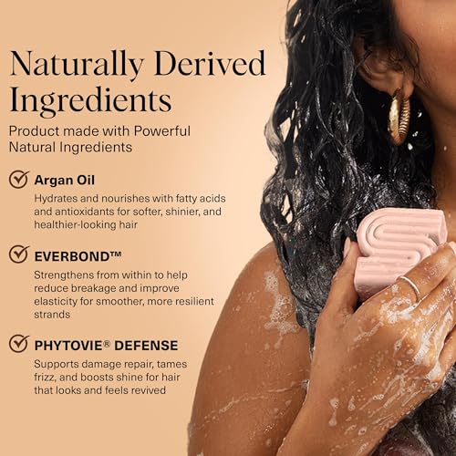 Image 3 of Kitsch Argan Oil Shampoo Bar Soap for Hair Growth - 3.2 oz