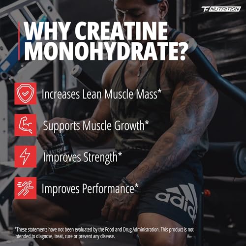 Image 4 of TC Nutrition Creatine Monohydrate Powder 450G