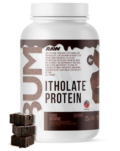 Image 1 of Default Title for the product RAW Whey Isolate Protein Powder, Fudge Brownie - 25 Servings