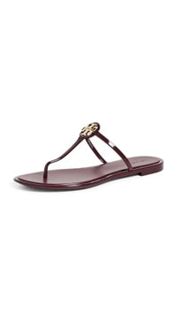Thumbnail for Image 18 of Dried Currant / 11 for the product Tory Burch Women's Mini Miller Flip Flops