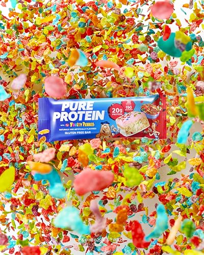 Image 3 of Pure Protein Fruity PEBBLESTM Protein Bars, 20g Protein, Gluten Free, 4 Ct