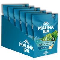Thumbnail for Image 1 of Default Title for the product Mauna Loa Premium Roasted Macadamia Nuts, Unsalted, 4 Oz, Pack of 6