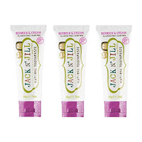 Thumbnail for Image 3 of 1.76 Ounce (Pack of 3) for the product JACK N' JILL Kids Toothpaste Fluoride Free