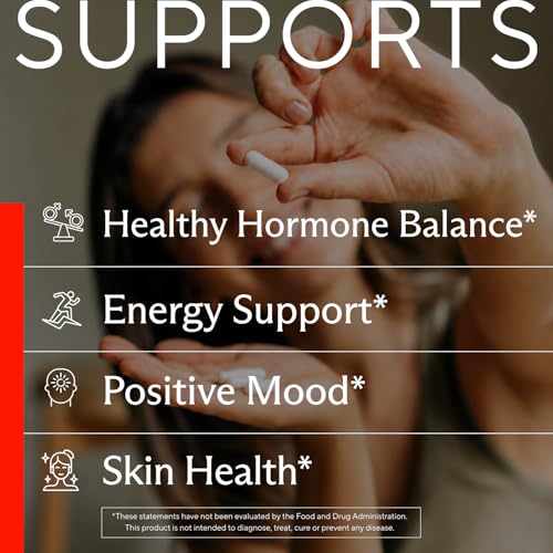 Image 2 of Sunergetic Premium DIM Supplement ??50mg diindolylmethane, Broccoli, Calcium D-Glucarate & Bioperine for Men & Women ??IM Complex for Menopause Support & Balance - 60 Capsules