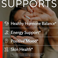 Thumbnail for Image 2 of Sunergetic Premium DIM Supplement ??50mg diindolylmethane, Broccoli, Calcium D-Glucarate & Bioperine for Men & Women ??IM Complex for Menopause Support & Balance - 60 Capsules
