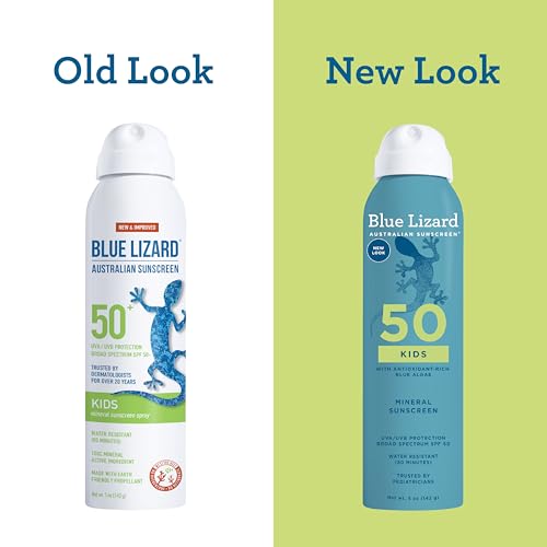 Image 4 of BLUE LIZARD Sunscreen SPF 50+ Spray Kids 5 Fl Oz Pack of 2