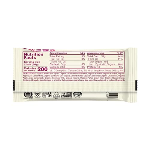 Image 3 of GoMacro Bar Sunny Uplift Cherries Berries Organic 2 Ounce