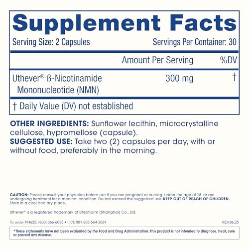 Image 7 of ProHealth Longevity Liposomal NMN Pro 300, 300 mg, 60 Capsules