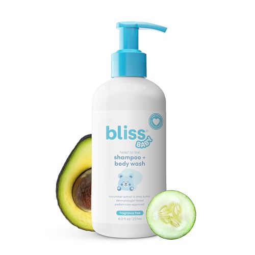 Image 1 of Default Title for the product Bliss Baby Wash and Shampoo For Sensitive Skin, Gentle Hydrating Baby Soap