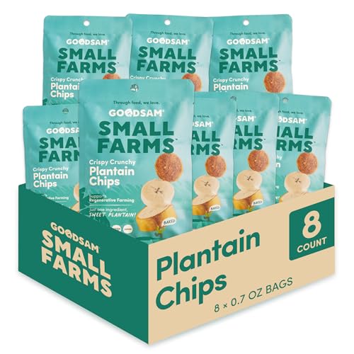 Image 1 of Default Title for the product GOODSAM Small Farms Baked Sweet Plantain Chips, Pack of 8