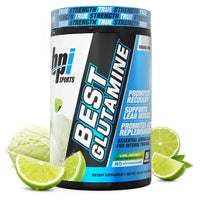Thumbnail for Image 1 of Default Title for the product BPI Sports Best Glutamine Supplement – Lime Sherbet Flavor, 50 Servings