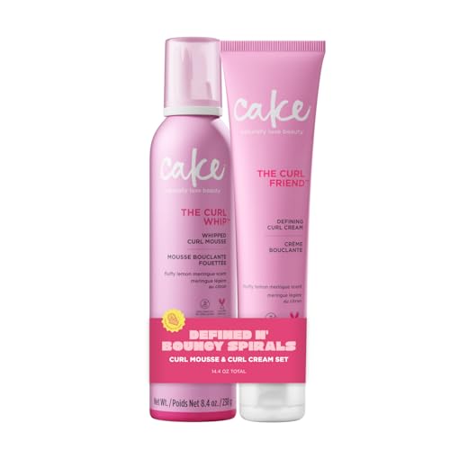 Image 1 of Default Title for the product Cake Beauty The Curl Friend Defining Cream & Whipped Mousse 2-Pack