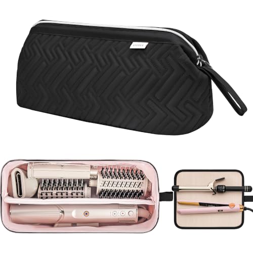 Image 13 of Black+Heat Resistant Mat / 467.17 cubic inches for the product Leudes Hair Dryer Tools Travel Bag