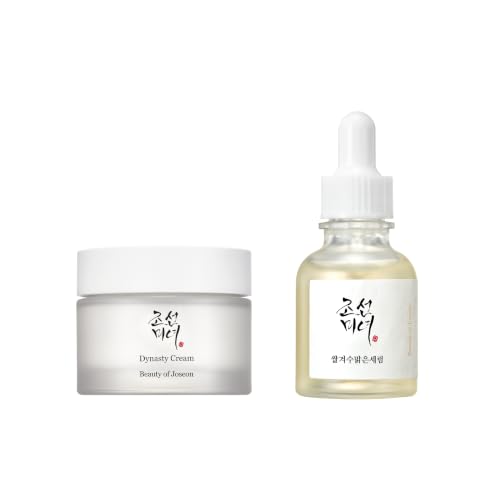 Image 1 of Default Title for the product Beauty of Joseon Glow Deep Serum Rice + Alpha-Arbutin with Dynasty Cream Hydrating Face Moisturizer (30ml + 50ml)