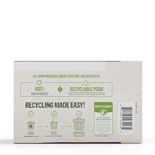 Image 7 of BareOrganics Daily Defence Tea Organic Tea Pods for Keurig 10ct