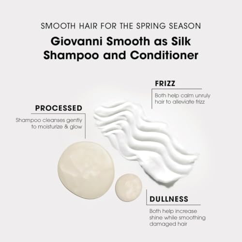 Image 5 of GIOVANNI Smooth as Silk Deep Moisture Shampoo, 24 Fl Oz (Pack of 1)