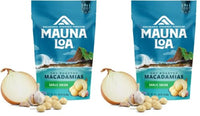 Thumbnail for Image 1 of Default Title for the product Mauna Loa Garlic Onion Roasted Macadamia Nuts, 7 oz (Pack of 2)