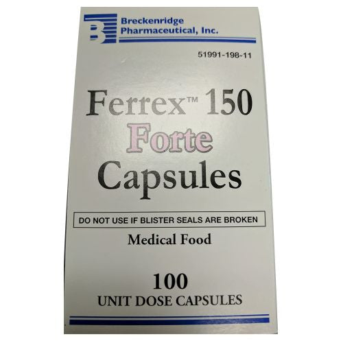Breckenridge Ferrex 150 Forte Capsules 100 Count