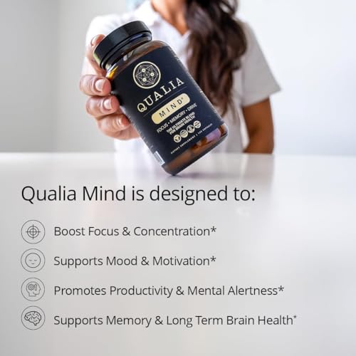 Image 4 of QUALIA LIFE SCIENCES Qualia Mind — Beat Brain Fog | Memory & Clarity Brain Supplement