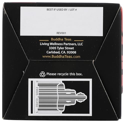 Image 3 of Buddha Teas Organic Cranberry Comfort Blend Herbal Tea, Caffeine Free