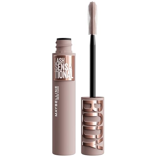 Image 1 of Default Title for the product MAYBELLINE Lash Sensational Body Washable Mascara, Volume and Length Formula for 24HR Lash Lift, Smudge and Clump-Resistant, Brownish Black