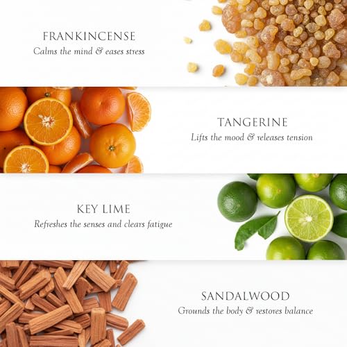 Image 6 of SPA CEYLON De-Stress Wellness Trio Set, Holistic Spa Essentials for Calming, Natural Ingredients, Ayurvedic Bath Gift Set, Shower Gel, Body Mist, Balm (150 g, Frankincense)