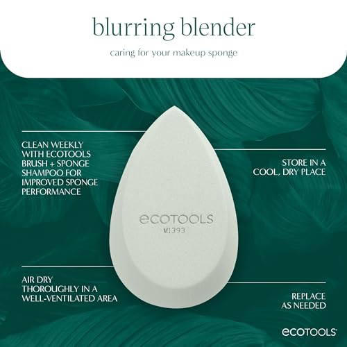 Image 5 of EcoTools Blend + Blur Makeup Brush and Sponge Duo