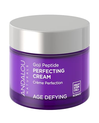 Image 1 of 1.7 Ounce (Pack of 1) for the product Andalou Naturals Goji Peptide Perfecting Cream (1.7 fl oz)