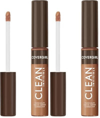 Thumbnail for Image 17 of Golden Caramel / 0.23 Fl Oz (Pack of 2) for the product COVERGIRL Clean Invisible Lightweight Concealer