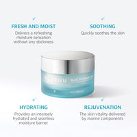 Thumbnail for Image 3 of KLAVUU Blue Pearlsation Day 8 Cups Aqua Cream, Niacinamide (1.69oz)