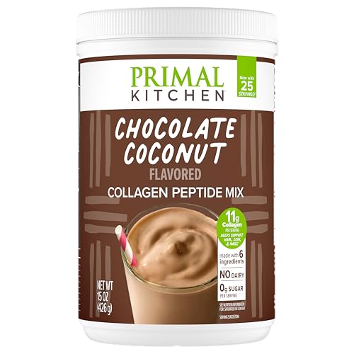 Image 1 of Default Title for the product Primal Kitchen Chocolate Coconut Collagen Peptide Mix, 15.0oz