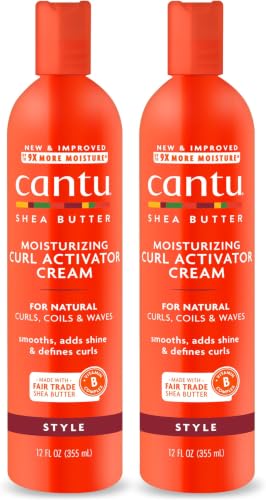 Image 1 of Default Title for the product Cantu Moisturizing Curl Activator Cream for Natural Hair with Pure Shea Butter, 12 fl oz, Pack of 12