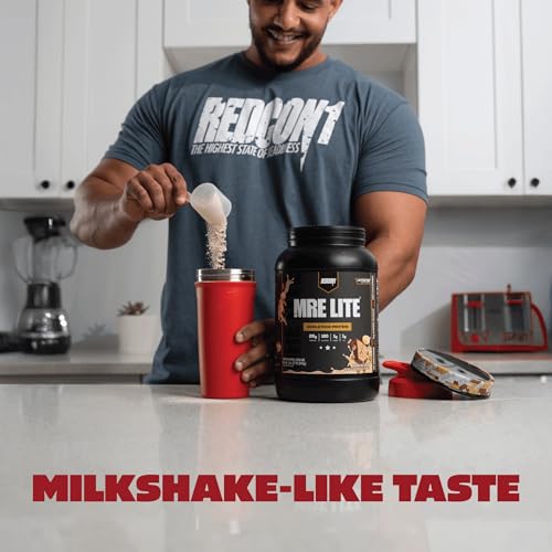 Image 5 of REDCON1 MRE LITE Whole Food Protein Powder, Banana Nut Bread - Lactose Free & Sugar Free Meal Replacement with Animal Protein Blends - Easy to Digest Formula - Only 1g Carb per Serving (30 Servings)