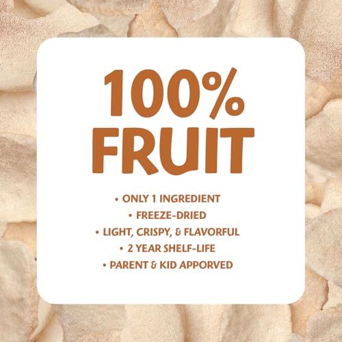 Image 3 of Brothers-ALL-Natural Freeze Dried Fruit Crisps, Fuji Apple & Cinnamon, 0.35 Oz (Pack of 24)