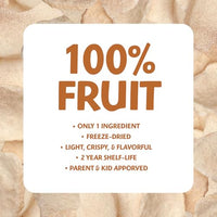 Thumbnail for Image 3 of Brothers-ALL-Natural Freeze Dried Fruit Crisps, Fuji Apple & Cinnamon, 0.35 Oz (Pack of 24)