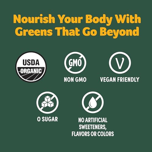 Image 5 of Purely Inspired Organic Green Powder Mix, Tropical Mango Iced Tea Flavor