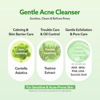 Thumbnail for Image 6 of G9SKIN Korean Cica Tea Tree Clay Cleanser and Wash-off Mask, 150ml