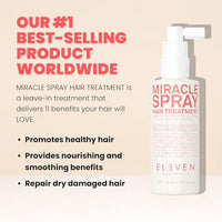 Thumbnail for Image 2 of ELEVEN AUSTRALIA Miracle Leave-In Hair Treatment