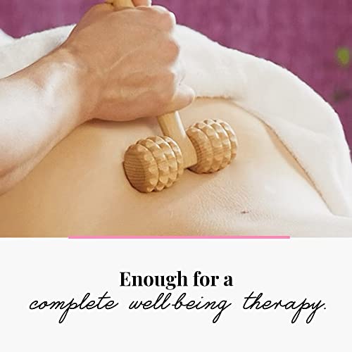 Image 6 of tuuli T-Shape Massage Roller Wooden Facial Massager
