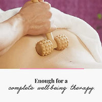 Thumbnail for Image 6 of tuuli T-Shape Massage Roller Wooden Facial Massager