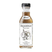 Thumbnail for Image 1 of Default Title for the product BRIANNAS Home Style Garlic Vinaigrette Dressing, Gluten Free, Vegan, 12 oz