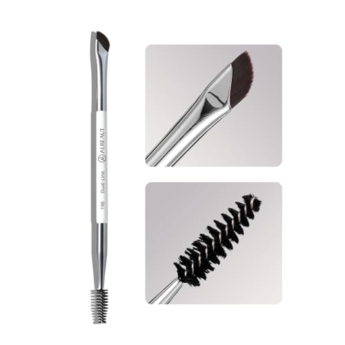 Image 1 of Default Title for the product ALBEAUT Eyeliner Brush Brow Brush, Dual Ended Small eyebrow applicator