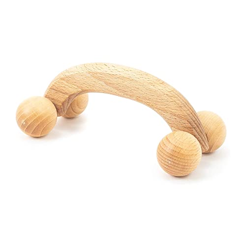 Image 1 of Default Title for the product tuuli Back Massager with Smooth Ball Rollers 7 x 3 inches