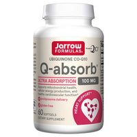 Thumbnail for Jarrow Formulas Q-absorb Co-Q10 100 mg 60 Softgels