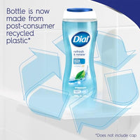 Thumbnail for Image 4 of Dial Body Wash, Spring Water, Hydraclean Complex, 16 fl oz, 4 count