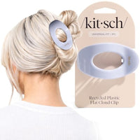 Thumbnail for Image 2 of Hydrangea Breeze / Medium for the product Kitsch Flat Claw Clip for Women