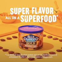 Thumbnail for Image 5 of Blue Diamond Almonds Habanero BBQ Flavored Snack Nut 6 oz. Pack of 2